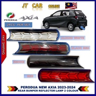 Perodua Axia 2023-2024 Dynamic Rear Bumper Reflector With Signal Running