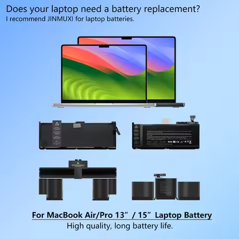 For Apple Macbook Pro/ Air A1309 A1331 A1437 A1494 A1493 A1582 A1618 A1713 laptop battery A1297 A134