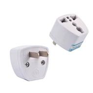 3 Pin Plug Adaptor UK Convert To Universal 2 &amp; 3 Pin, Plug Universal AC Travel Power Plug Conversion