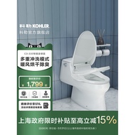 Penutup Tempat Duduk Tandas Pintar Kohler Dipanaskan untuk Kegunaan Rumah dengan Bidet, Fungsi Penge