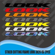 Sticker frame sticker frame fixie road bike LOOK frame