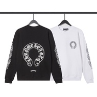 Chrome Hearts Street Wear Chrome Hearts Cross Horseshoe Sweatshirt Men Women Loose