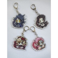 Upper Moon Demon Slayer Anime Acrylic Keychain-Doma,Muzan,Akaza,Kokushibo