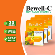 Bewell-C Non- Acidic Vitamin C supplement 500mg Capsules, 3Flaps, 30 capsules