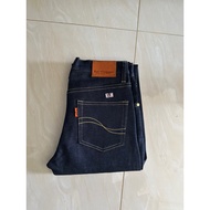 kat-froggerjeans 14oz Stretch Denim 14oz Skinny Style Dark Denim Seluar Jeans Lelaki