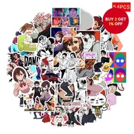 New DANDADAN Anime 54PCS Waterproof Stickers - Perfect for Laptops, Luggage, Bottles, Phone Cases, a