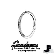 Original authentic S925 pure silver jewelry【with Pandora Box】ring pairing Pandora ME Ring