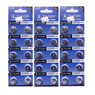 [SG] TIANQIU AG13 SR44SW LR44 357 Alkaline Button Battery (30 Pieces)