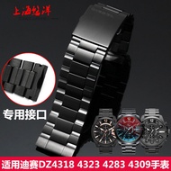 Watch Strap Original 316L Stainless Steel Watch Strap Dissai DZ4323DZ4318DZ4283 Dedicated 26mm Black
