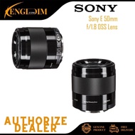 Sony 50mm f/1.8 OSS Lens |  E 50mm