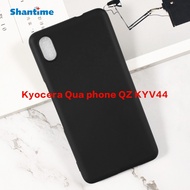 For Kyocera Qua phone QZ KYV44 Phone Protective Back Shell Soft TPU Case