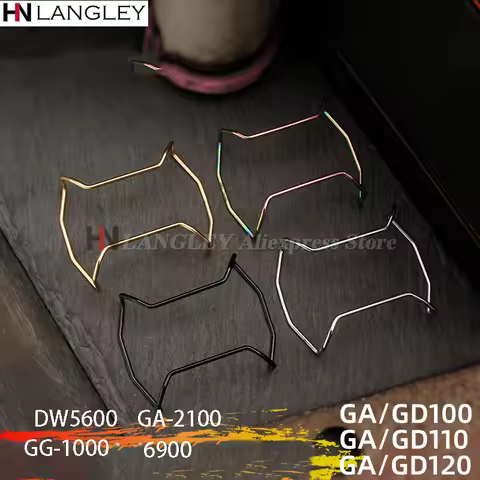 Watch Case for CASIO for G-SHOCK GA-110 100 GD-120 5600 5610 6900 ga2100 gg1000 Male Men Metal Anti-