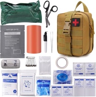 IFAK Trauma First Aid Kit Molle Pouches Emergency Survival Kit for Tactical Military Car Travel Hiki