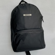 FOG Fear Of God 副線 ESSENTIALS 雙肩背包 PU防水書包 黑色現貨