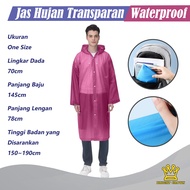 Jas Hujan Plastik Setelan Tebal Dewasa | Emergency Clothing Portable | Jas Hujan Anti Air | COD