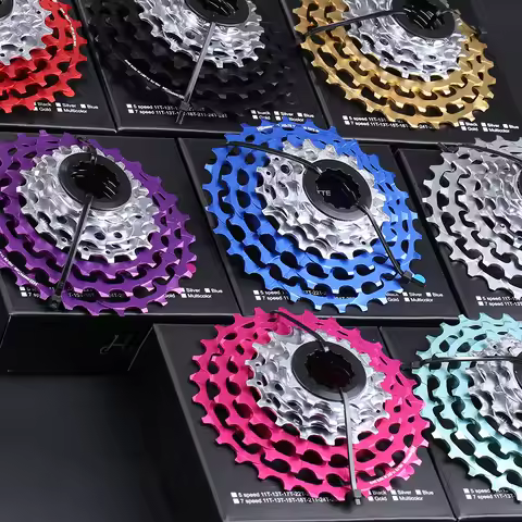 HH Innovation For Brompton Folding Bicycle 7Speed Integrated Cassette Aluminum Alloy 11-28T 139g