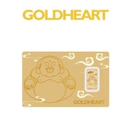 Goldheart 0.1G 999 Gold Laughing Buddha Gold Bar