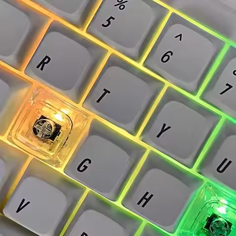 1PCS Blank XDA Keycaps 1.5mm Thick Keycap 1.75U Transparent Keycap Blank Keycap