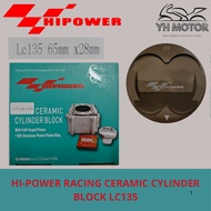 HI-POWER RACING CERAMIC CYLINDER BLOCK LC135 65MM ORIGINAL 100%