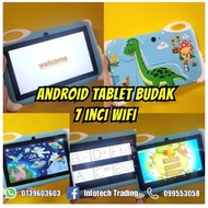 7 Inch Wifi Tablet support OTG untuk kanak kanak Kid wifi tablet Learning tab