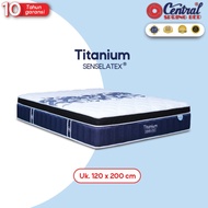 Central New Gold Titanium - SpringBed - Ukuran 120 x 200 cm