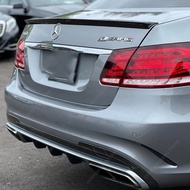 For Mercedes W212 Rear Spoiler Wing Caps E-Class E300 E350 E400 E500 Rear Trunk Spoiler Caps 2009-20