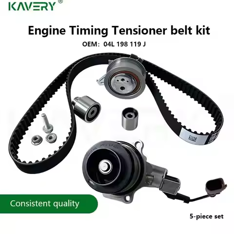 KAVERY For 04L198119J 04L198119 04L198119D Timing Belt Kit Fits Audi A3 A4 A6 1.6 2.0 TDI Car Access
