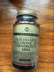 Solgar Glucosamine Hyaluronic Acid Chondroitin MSM 120 Tablets
