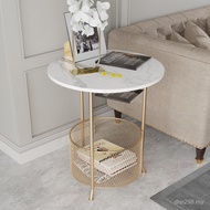 2I Storage Bedside Table Side Table Small Coffee Table Bedroom Light Luxury Mini Simple Shelf Slate 