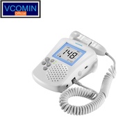 Vcomin Fetal Doppler Hand-Hold Pocket Portable Sound Baby Heart Pregnancy Ultrasound Fetus Doppler Detector Machine Monitor Hire