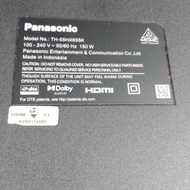 PANASONIC TH-55HX655K 55" TV MAIN BOARD, WIFI CARD,TCON,POWER BUTTON,RIBBON CARD AND SPEAKER