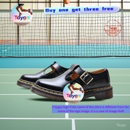 Dr.Martens  Core Polley Single button Mary jane shoes Thick Bottom Vintage Uniform shoes Same Style 