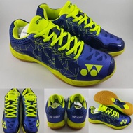 Yonex Aerus 2 Badminton Shoes Limited LCW Lee Chong Wei Navyblue Volt Blue Highlighter