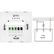 "DS‑102‑1Smart Touch Switch,Smart WiFi Switch,Mobile Phone Remote Control  Wireless Switch,Wall-Mounted WiFi Smart Switc
