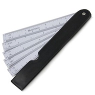 2025 New Style Fan-Shaped Scale Drawing Ruler Multi-Scale Fan-Shaped Ruler/Multifunctional Scale Dra