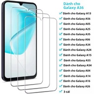 Bộ 3 Kính Cường Lực Bảo Vệ Màn Hình Trong Cho Samsung Galaxy A Series A56 A36 A55 A35 A25 A15 A05S A