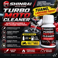 Shinrai Turbo Moto Cleaner 50ml – Motorcycle Injector Cleaner & Fuel System Cleaner 110cc–150cc