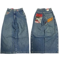 Y2K clothing cargo pants men JNCO Embroidered high quality j