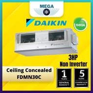 Daikin Ceiling Concealed Non Inverter R410a (3HP)