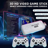 Game TV Box Home TV HDMI High-definition 4K Game Stick 2.4G Wireless Dual Player Controller 64G/128G Games Console Game
