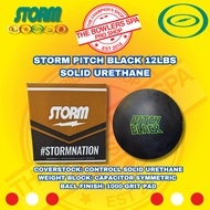 Storm Pitch Black Solid Urethane Performance Bowling Ball 12lbs only