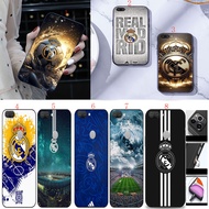 OPPO A56 OPPO A77 F3 R9 R9S A79 A98 5G A38 A16K X3 Lite X3 Neo F1 Plus Find X3 X3 Pro Q58 Real Madrid Soft black phone case