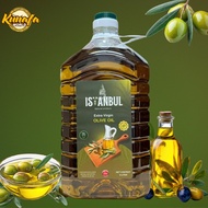 Istanbul Extra Virgin Olive Oil 5L It can be used for light cooking, salad dressing