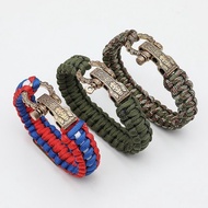 Upgraded Version Adjustable Buckle Umbrella Rope Bracelet Outdoor Emergency Request#升级版 Adjustable B