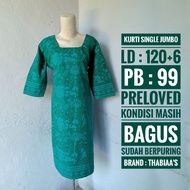 Kurti Single Indian Shirt Jumbo Short Sleeve Top