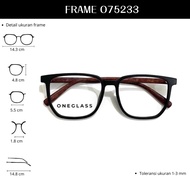 Oneglass - Unisex O75233 Eyeglass Frame Optical Frame Glasses
