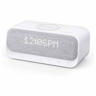 [行貨] Anker SoundCore Wakey 多合一無線充電藍牙喇叭 含有時鐘、無線快充、睡眠模式、收音機功能 白色 A3300221（18個月保養）- 免費速遞