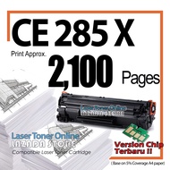 Laser Toner Cartridge CE285X 85X CE285 285X 285 Compatible to HP Laserjet P1002  P1003  P1004  P1005