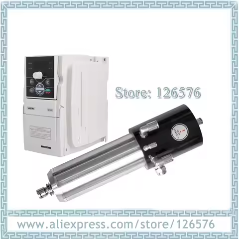 JGL-62/1.8R60-10 60000rpm 1.8Kw AC220V ISO10 ATC Spindle motor 1000HZ + 2.2kw VFD + clamp + ISO10-ER