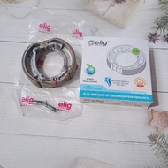 Bố thắng đùm Suzuki Viva Axelo Smash Revo Shogun Amity hiệu Elig chính hãng / Má phanh sau Viva